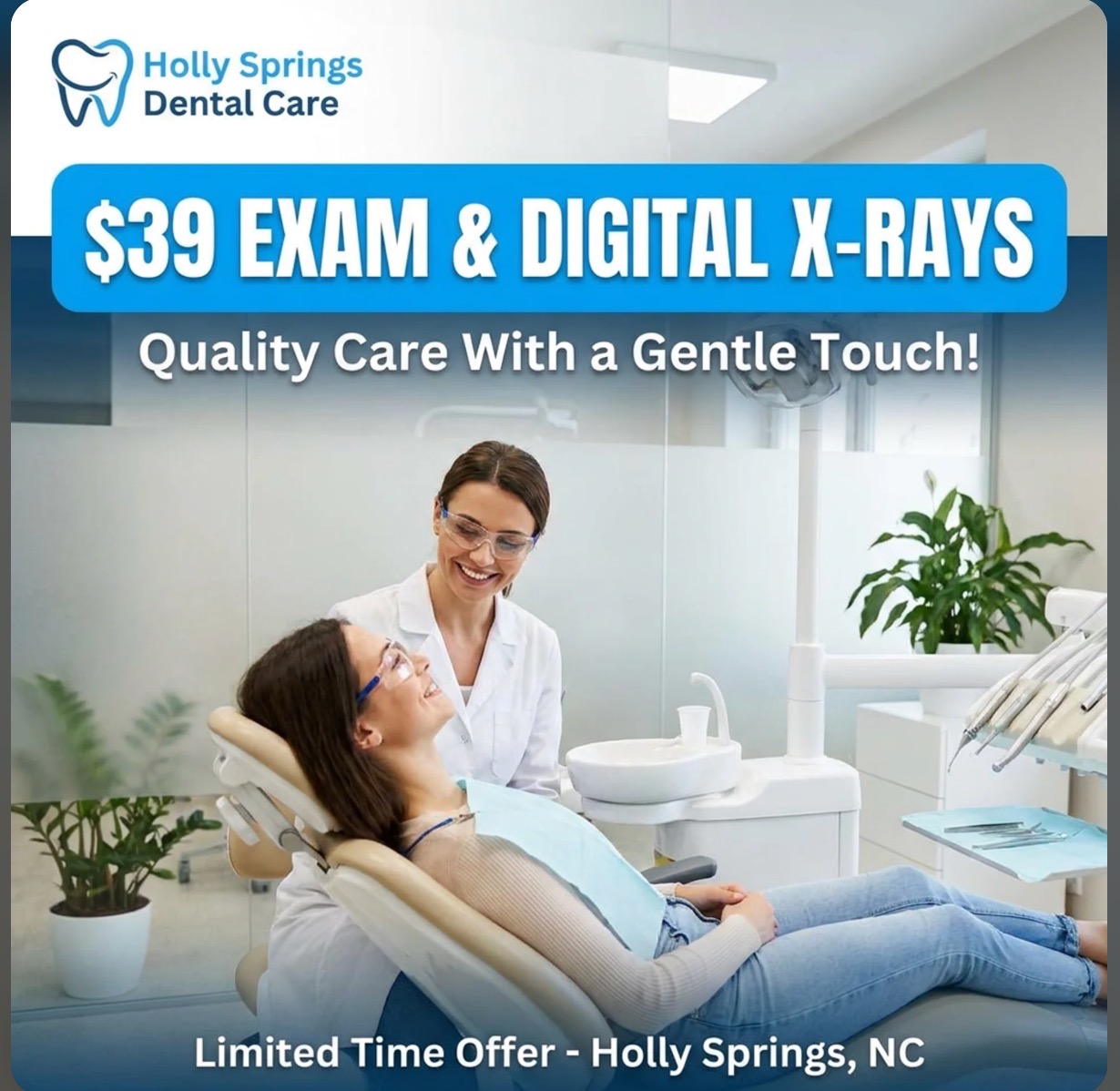 Holly Springs Dental Care ad creative